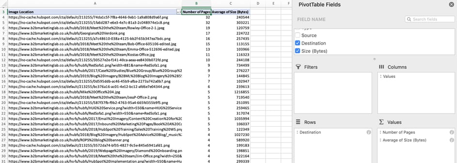 5. Excel Pivot Example