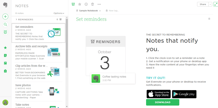 Top Marketing Apps - Evernote