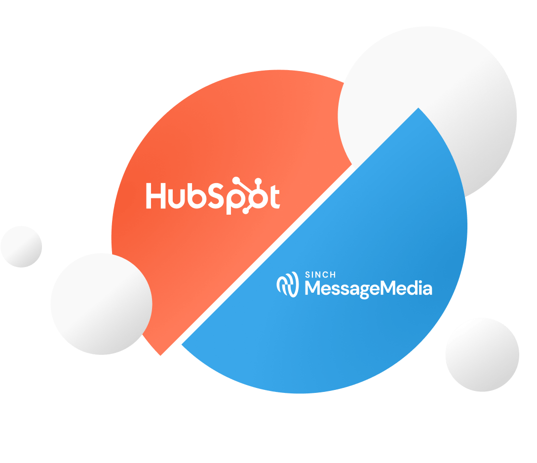 HubSpot Sinch Message Media Maßgeschneidertes Image