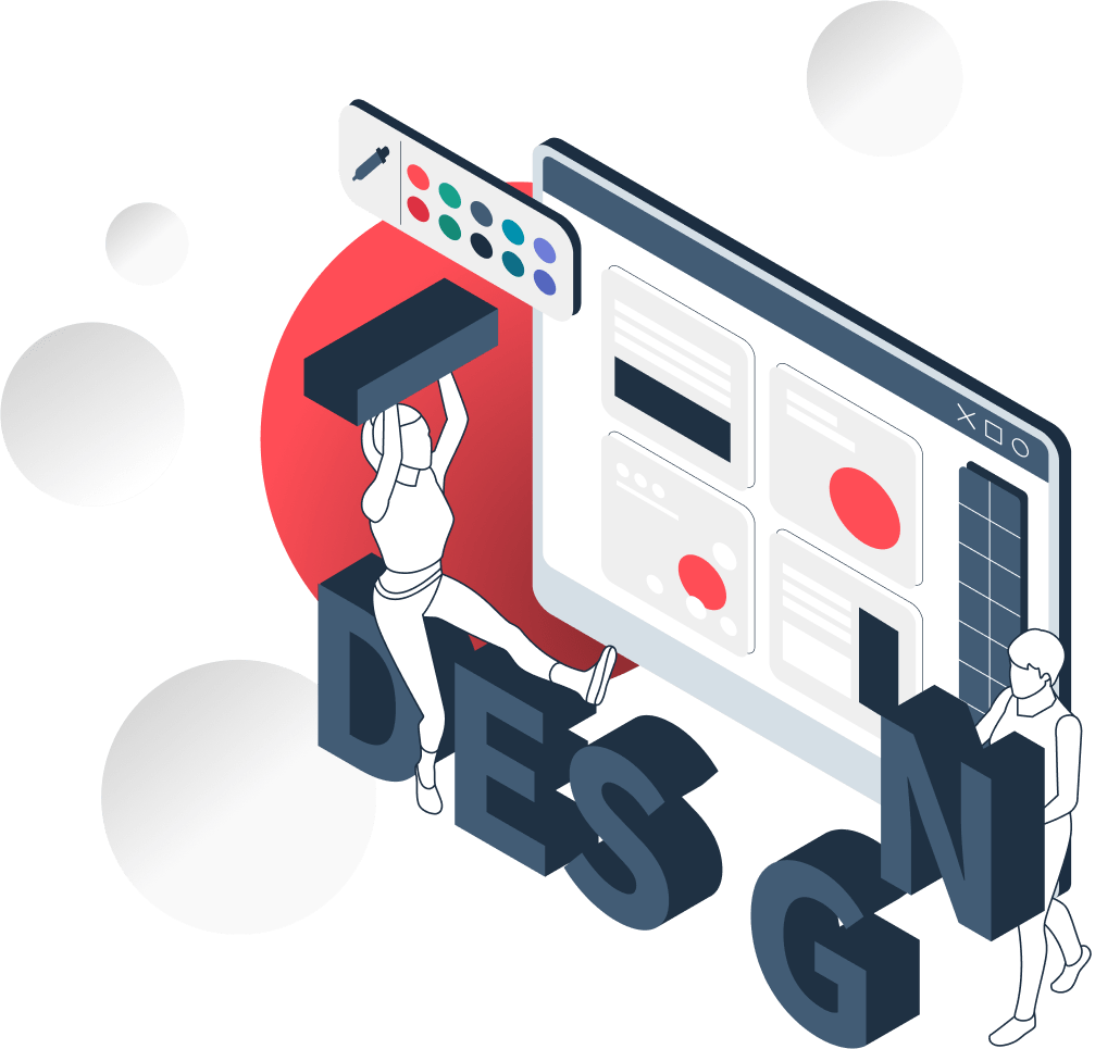 Entwickeln Sie Ihre Designs weiter. Verbessern Sie Ihre visuelle Attraktivität. graphic 2min