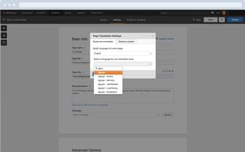HubSpot Multi-Language Content