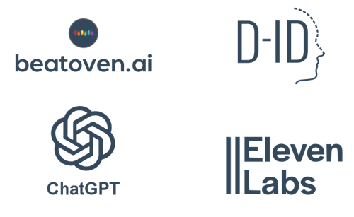 The AI tools used in GfK's "Human vs AI" campaign